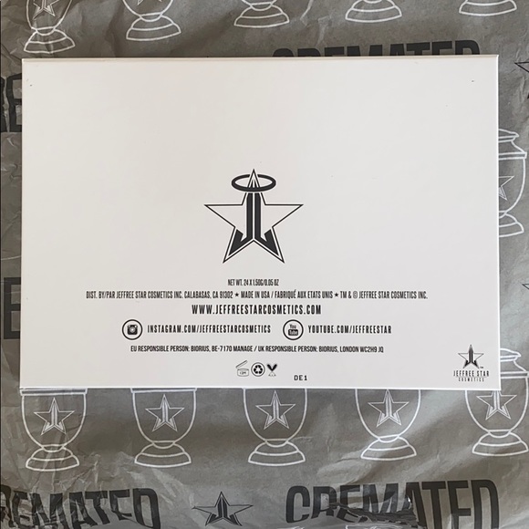 ‼️SOLD‼️Jeffree Star Cremated Palette *UNOPENED* - Picture 4 of 6